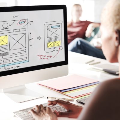 WordPress admin dashboard used for small business website management